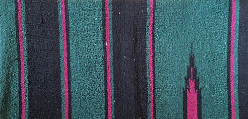 Preisvergleich Produktbild Navajo Decke Taima grün-bordeaux