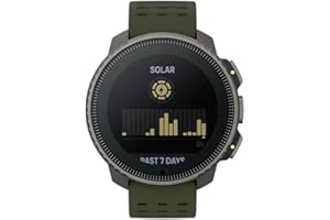 SUUNTO Vertical Montre de Sport GPS, Trackers D'activité avec GNSS Bi-Bande et Cartes Hors-Ligne, Autonomie de 60 Jours, Supporte 95+ Sports, Soins de Santé 24/7, Chargement Solaire optionnel