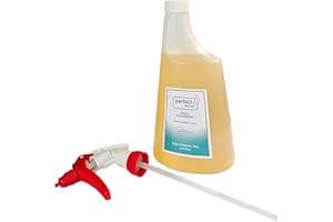 Reko Freizeitbedarf GmbH Perfect desclean Sauna gebrauchsfertiges Desinfektionsmittel 1 Liter mit Sprühkopf für die Sauna, Flächendesinfektion, Saunareiniger
