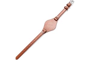 Origin memory Cinturino di ricambio da donna in vera pelle, 8 mm, adatto per orologi Fossil