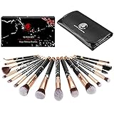 * HOCHWERTIGE KOSMETIKTASCHE: Alle Schminkpinsel können in einer schönen Lederkosmetiktasche verstaut werden. Nehmen Sie Ihre Hand in die Hand und sehen Sie aus wie eine Handtasche. Sie können auch in einer Handtasche untergebracht werden, so dass Sie einen natürlichen Look haben, den Sie den ganzen Tag lang genießen können.