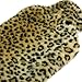 Hot Water Bottle 2L Fake Fur Leopard Cover