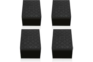 LIFTMAX Gummiauflage für Hebebühnen und Autos - Gummiklötze und Gummiblöcke zum Sicheren anheben der Fahrzeuge (60mm 4 stück)