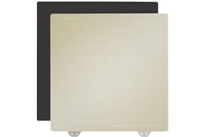 LIYING Toaiot stampa 3D per costruire letto caldo in piastra di acciaio a molla a lame, 260 x 260 mm, con PEI + magnete B stampa di superficie pezzi per GEEETE A20/A20M/A20T/ Trony XY2 Pro