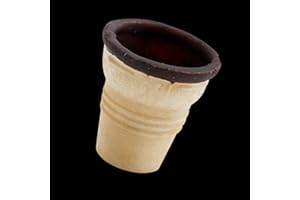 GENERISCH Portionsbecher Waffelbecher innen schokoliert für Eierlikör, Eis & Dessert | 45xØ45mm | 48 Stück | Cone King´s knusprige Eiswaffeln | Schokobecher für Eierlikör, Eis oder Dips, essbar mit Schokoglasur