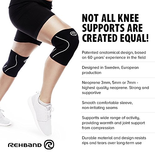 Rehband Rx Knee Support 7mm Neopren Bandage - 4