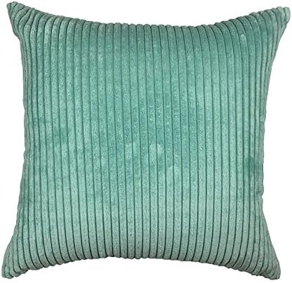 Luxury Plain Soft Cord Cushion Covers, 17" x 17" 6 Colours to Choose From !! (Duck Egg)
