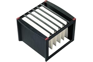 Helit Pudełko na teczki wiszące H6110092 czarne, czerwone 1 szt.