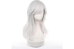 UTIEHD Anime Cosplay Perücke, Genshin Impact Perücke, mit zwei Perückenkappen, für Halloween, Party & etc. (Cyno Cosplay)