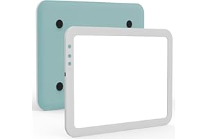 TOHETO A4 Leuchttisch mit Akku, Aufladbar Ultrahelle LED Licht pad Leuchtplatte Lichtplatte Lichttafel für Kinder und Erwachsene mit Einstellbare Helligkeit für Diamond Painting, Zeichnen, Tattoo