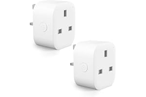 Meross Smart Plug Mini, 13A WiFi Plugs Works with Alexa, Google Home, Compatible with SmartThings Wireless Remote Control Timer Plug No Hub Required (2 Pack), Packaging may vary