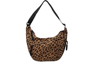 GSenhui Crescent Bag for Women - Half Moon Nylon Dumpling Sling Crossbody With Multi Pockets for Travel - Side Hobo Shoulder Bag