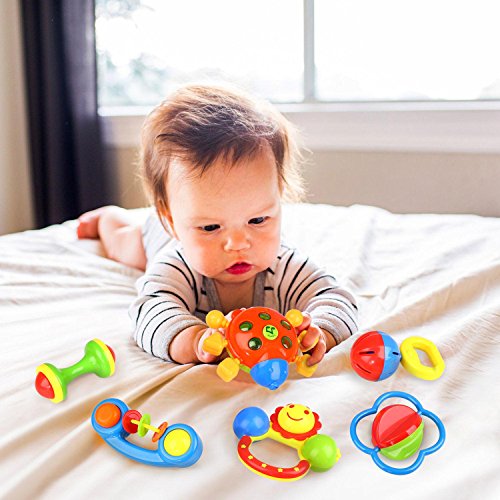 Peradix Baby Greifling Rassel Spielzeug - 6