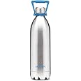 Milton Duo DLX 1750 Thermosteel 24 Hours Hot and Cold Water Bottle with Handle, 1.57 Litre, Silver