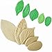 Produktbild 5 PCS/SET Silikon Fondant Kuchen dekorieren Tools Seife Cupcake macht Gum Paste Pfingstrose Blumenmuster Leaf Veiner Rose Silikon Form