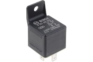 BOSCH AUTOMOTIVE Bosch 0332019203 Mini-Relais 24V 20A, 5 Terminaux, Ip5K4, Résistance aux Températures Allant de -40° C À 100° C