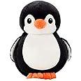 HUG 'n' FEEL SOFT TOYS Penguin Soft Toy 30cm,Cute Plush Kids Animal Plush & Stuffed Toys (Penguin 18 cm) Plush & Stuffed Toys (Black) Lovely Teddy