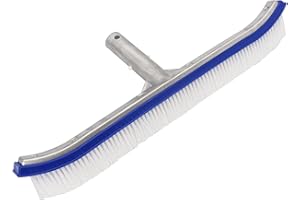 ValueHall 17" Pool Brush Head Aluminium Swimming Pool Cleaning Brush Heavy Duty Pool Brush Head for Swimming Pool Bathtubs Walls Tile Floors V7G05