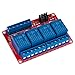 Price comparison product image Lysignal DC 5V 4 Channel Relay Module with optocoupler for PIC AVR DSP ARM High Low Level Trigger for Arduino
