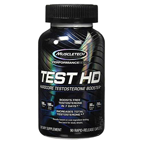 Muscletech Test HD Testosterone Booster - 90 Caplets