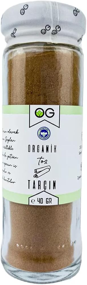 OG Organik Toz Tarçın 40 Gr