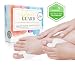 Produktbild MEDLUTION FeetGuard - orthopädische Zehenspreizer | Zehenstrecker - Schmerzlinderung für Hallux Valgus - und Hammerzehen - BPA FREI - Beste Premium Qualität - in perfekter Passform.