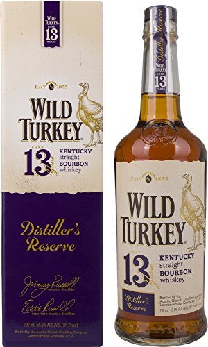 Wild Turkey 13 Years Old Distiller's Reserve mit Geschenkverpackung Whisky (1 x 0.7 l)
