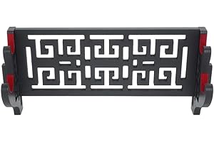 GOONSDS Schwert Halter-Samt-Wandhalterung Protect Samuraischwert Griff-Balkenanzeige Schwert Katana Schwerter Wakizashi Und Standard (Tier 2)