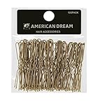 American Dream Wavy Hair Pins, Blonde 2.5-inch/ 6.35 cm - Pack of 100