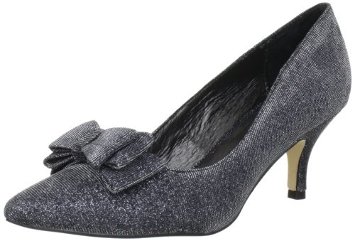 MENBUR Womens Sil Pumps Gray Grau (Silbergrau 92) Size: 36
