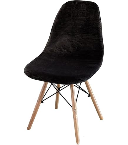 Housse De Chaise Scandinaves Lot De 4, Extensible Housse De Chaise De Salle à Manger, Universelle Couverture De Chaise Sans Accoudoirs Pour Décoration De Salon Cuisine Maison-Couleurs Différentes