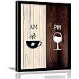 kotart Engineered Wood - Cooking Quotes Kitchen Wall Posters With Frame (11X14 Inch, Brown)