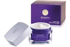 Atashi Supernight | Dermo Filler Mask | Mascarilla Facial Antiedad | Antiarrugas, Antimanchas, Repara y Protege de la Luz Azul | Con Ácido Hialurónico y Niacinamida | Todo Tipo de Pieles | 50 ml