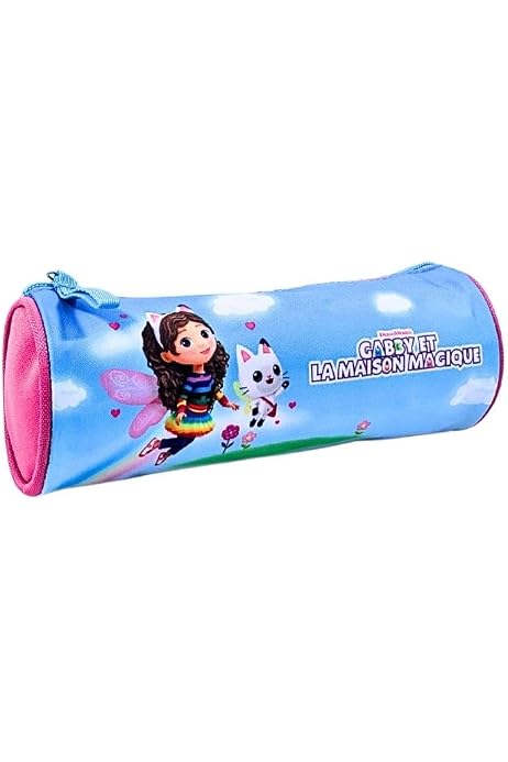 Trousse Scolaire Dumbo Mybagstory - Violet/Bleu 24.5cm - Enfant Maternelle Primaire - Polyester Lavable