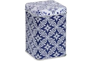 TEA SHOP - Lata Azulejo Portugués 100g - Para Conservar el Té Inspirada en Azulejos Portugueses - Accesorios para té o infusiones