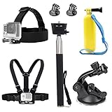 Este kit es imprescindible para su cámara de acción en el uso diario y muy adecuado como un regalo para dar a sus amigos íntima. un debe para su cámara GoPro Hero 6 5, akaso, SJCAM apeman, victure, Campark cámaras deportivas.
