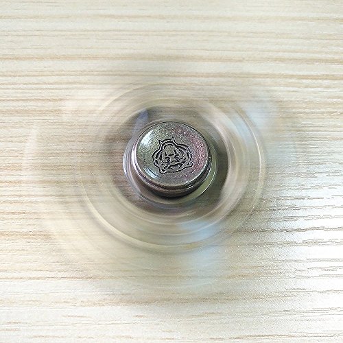 zappeln Spinner – zappeln Spielzeug für hinzufügen, ADHD, Angst und Autismus Erwachsene Kinder – Stress Relief Spielzeug Metall Hand Spinner – gemischt Keramik Kugellager – nicht 3D bedruckt - 2