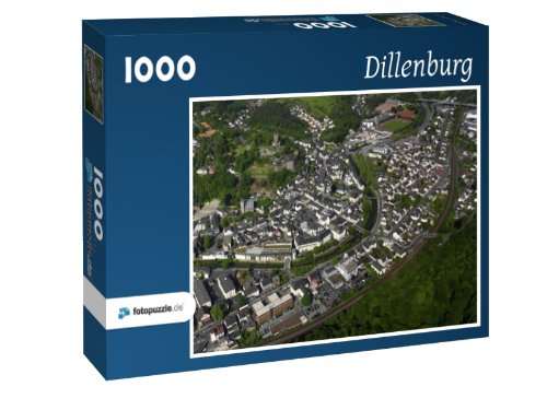 Preisvergleich Produktbild Dillenburg - Puzzle 1000 Teile mit Bild von oben