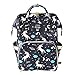 Produktbild FOONEE Einhorn Wickeltasche Rucksack – Multifunktions-Wasserdicht Schwangerschafts Wickeltaschen für Reisen mit Baby – Große Kapazität, Langlebig und Elegant Schwarz