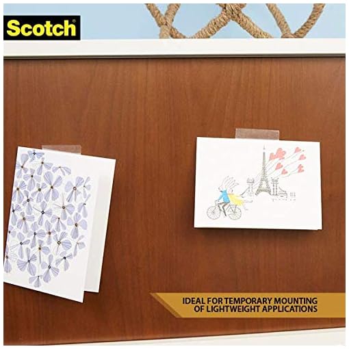 Scotch Damage Free Mounting and Decor by 3M Wall Safe Tape (Width 1.9M Length 16.5M, Up to 14G),White - Image 5