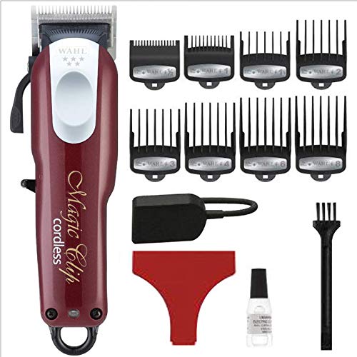 Tondeuse Sans Fil Wahl Magic Clip - Pratique Et Légère - Idéale Pour Les Coupes Maison - Bon état Général