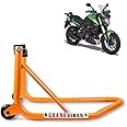 Grandbiker Rear Universal Wheel Paddock Stand Extra Strong with Swing Arm Rest for Dominar (Orange)