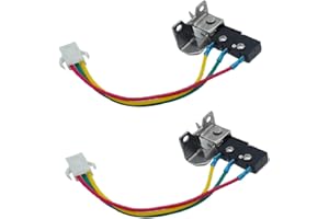 TENLANG 2 Stück Mikroschalter für Gas-Wasserheizer mit Halterung,Gas-Wasserheizer-Ersatzteile, geeignet für die meisten Ventilbaugruppen