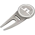 J.Lindeberg Mens Unique Brushed Silver Contrast Gift Box Golf Divot Tool