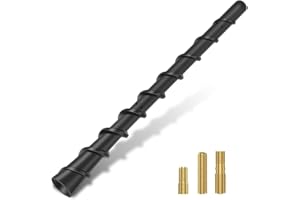 HIAOEY Car Antenna Aerial, Car Universal Antenna Aerial 18cm for DAB & FM & AM Reception