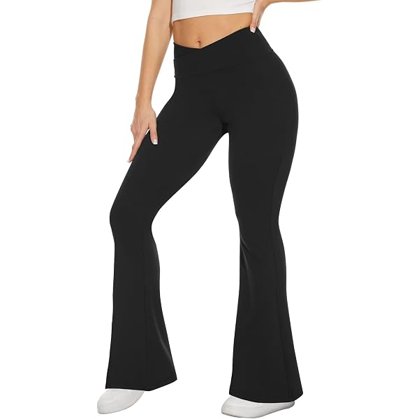 Glacspyg Leggings Filles Klaxon Pantalons Survêtement Yoga - Confort Élastique