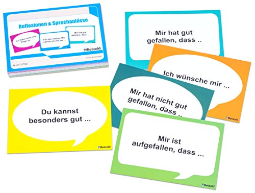 Preisvergleich Produktbild Betzold Karten zur Reflexion und für Sprechanlässe