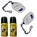 Produktbild 2 Stück Abwehrspray + 2 x Personenalarm Notfall Alarm Mobik - Abwehr Selbstverteidigung Frauen Kinder Sirene