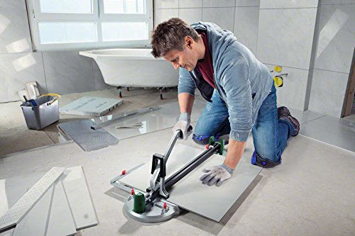 Bosch DIY Fliesenschneider PTC 470, Karton (Max. Schnittlänge 470 mm, max. Fliesenstärke 12 mm, Winkelanschlag 0-45°) - 4