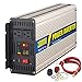 Produktbild Power-Wechselrichter Pure Sine Wave 2000W DC 24V Bis 110/220V Mit LCD-Display Und 2 AC-Steckdosen Und 1 USB-Anschluss,12/110V